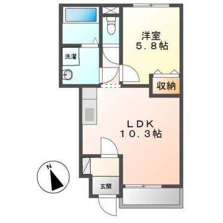 アメニティハウスの物件間取画像